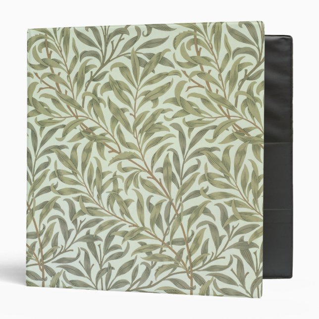 'Willow Bough' wallpaper design, 1887 Binder (Front/Inside)