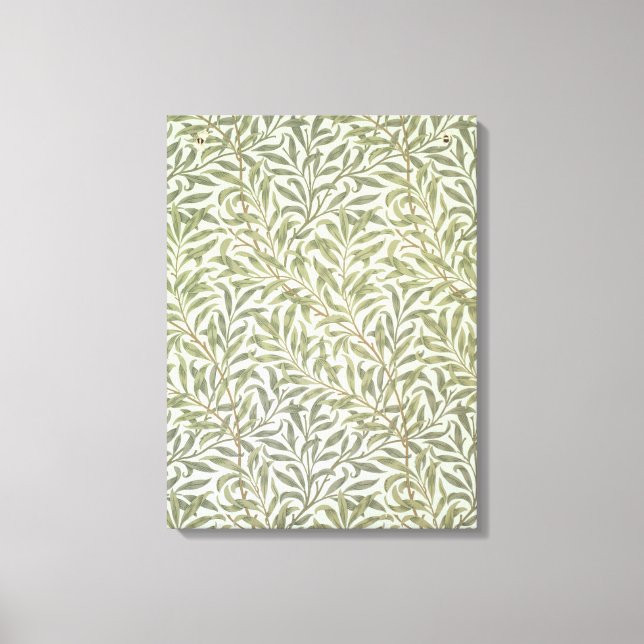 'Willow Bough' wallpaper design, 1887 Canvas Print (Front)