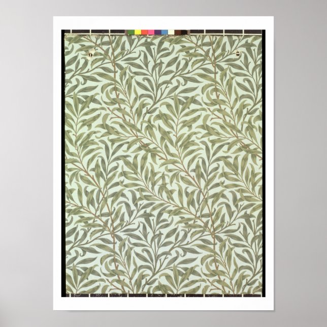 'Willow Bough' wallpaper design, 1887 Poster (Front)