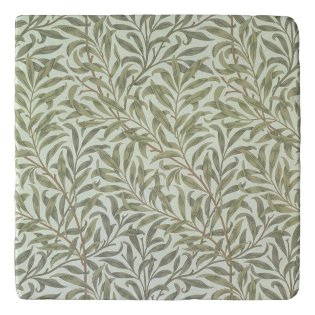 'Willow Bough' wallpaper design, 1887 Trivet (Front)