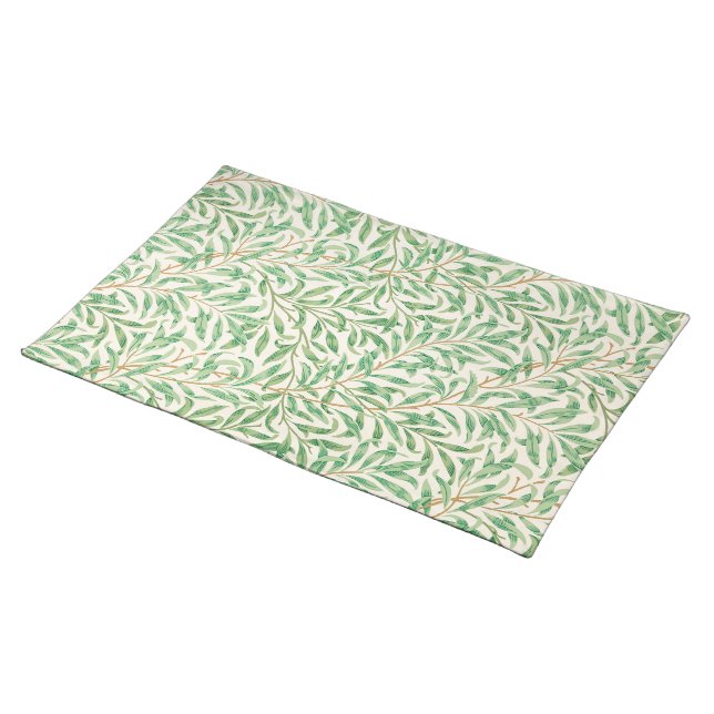 Willow Bough | William Morris | Cloth Placemat (On Table)