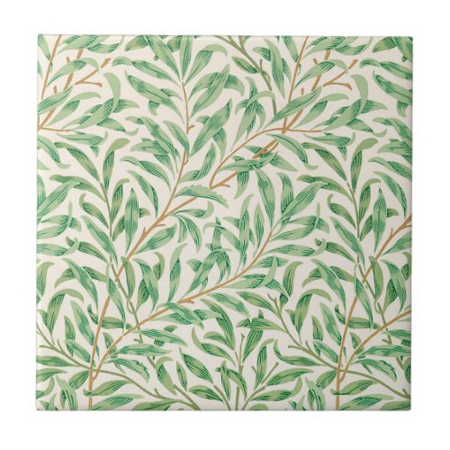 Willow Bough William Morris Pattern Ceramic Tile