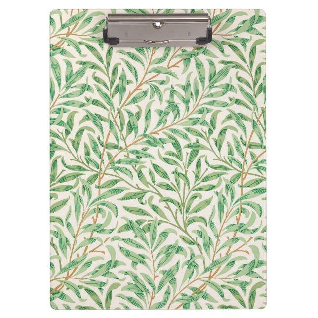 Willow Bough William Morris Pattern Clipboard (Front)