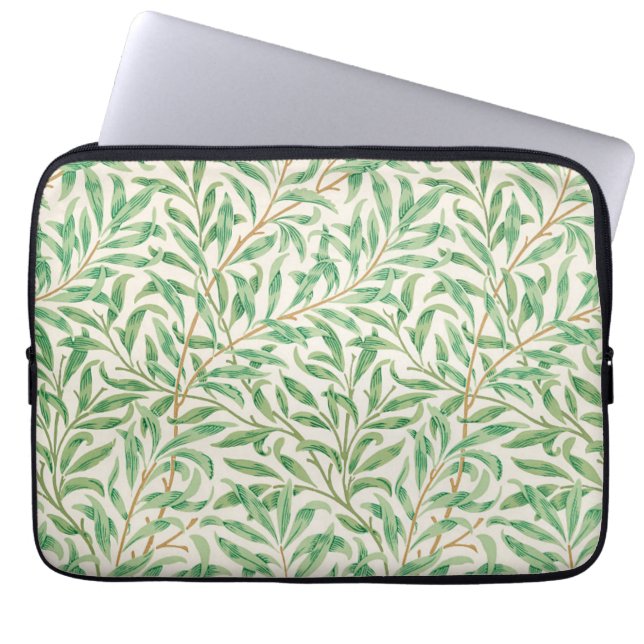 Willow Bough William Morris Pattern Laptop Sleeve (Front)