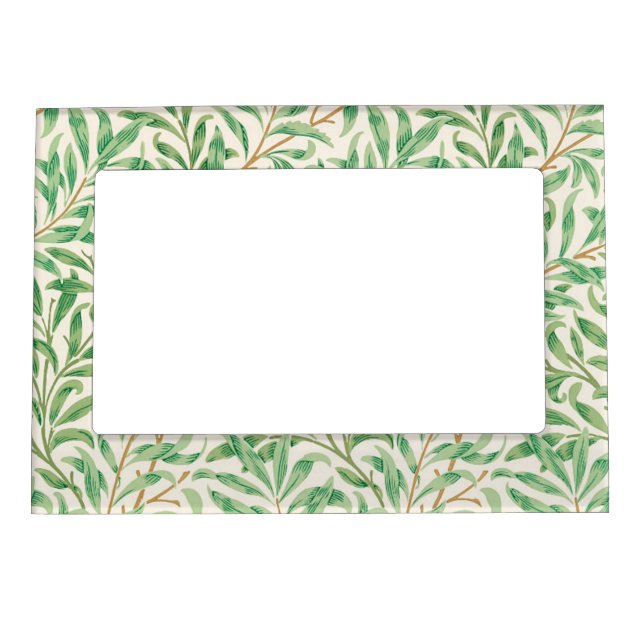 Willow Bough William Morris Pattern Magnetic Frame (Front)
