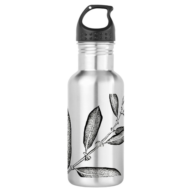 WIllow branch Stainless Steel Water Bottle (Front)
