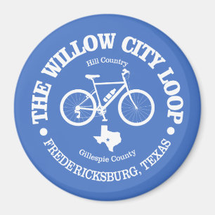 Willow City Loop (cycling) Magnet