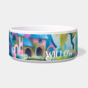 Willow Fantasy Art Castle Willow Tree Personalized Bowl