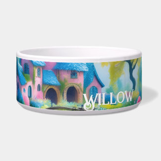 Willow Fantasy Art Castle Willow Tree Personalized Bowl