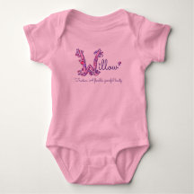 monogram baby clothes