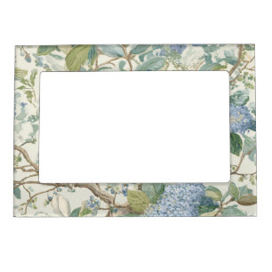Willow Little Magnolia Wallpaper Floral Coastal  Magnetic Frame