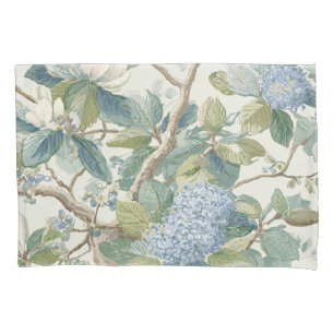 Willow Little Magnolia Wallpaper Floral Coastal  Pillow Case