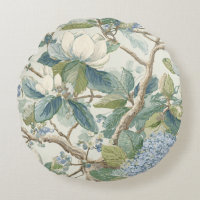 Willow Little Magnolia Wallpaper Floral Coastal