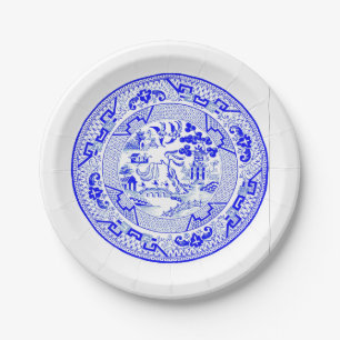 Willow Pattern [1912] Paper Plates