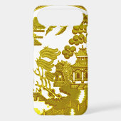 Willow pattern - Gold Case-Mate iPhone Case (Back)