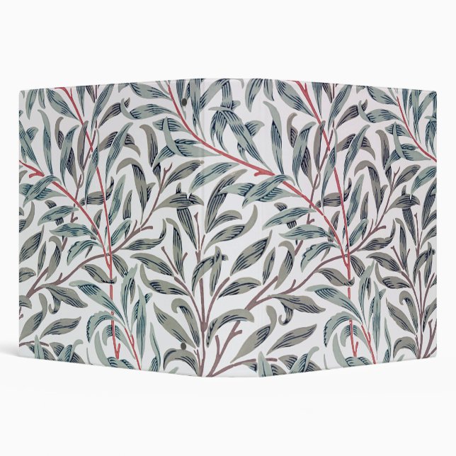 Willow Pattern, William Morris 3 Ring Binder (Background)