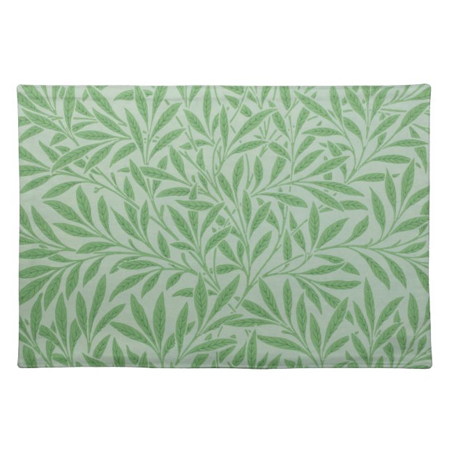 Willow Pattern, William Morris Cloth Placemat (Front)