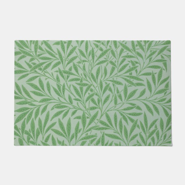 Willow Pattern, William Morris Doormat (Front)