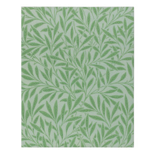 Willow Pattern, William Morris Faux Canvas Print
