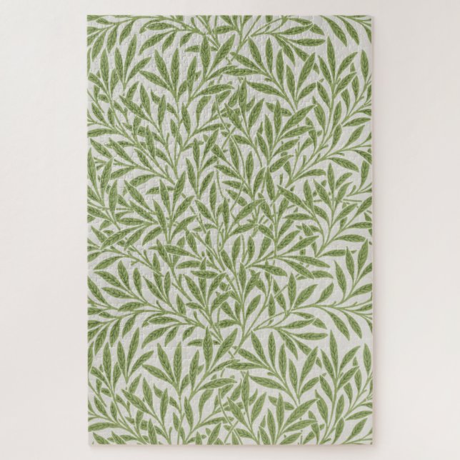 Willow Pattern, William Morris Jigsaw Puzzle (Vertical)
