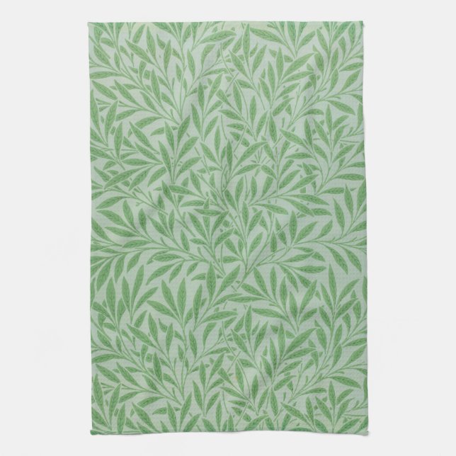 Willow Pattern, William Morris Kitchen Towel (Vertical)