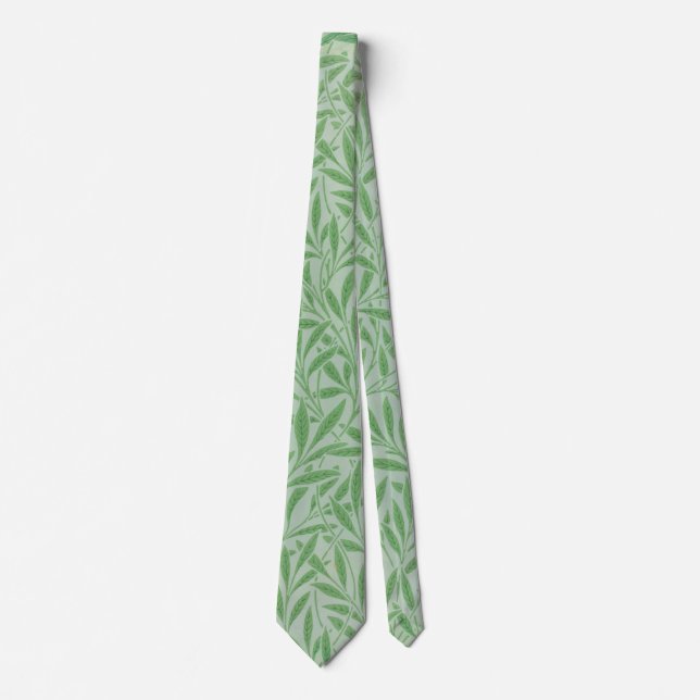 Willow Pattern, William Morris Neck Tie (Front)