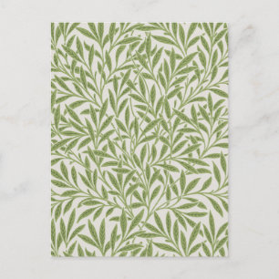 Willow Pattern, William Morris Postcard