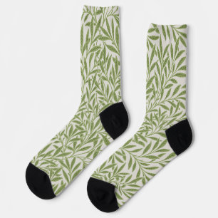 Willow Pattern, William Morris Socks