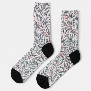 Willow Pattern, William Morris Socks