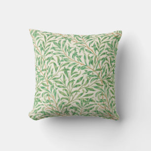 Willow Pattern, William Morris Throw Pillow