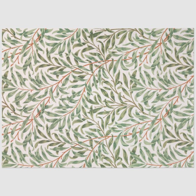 Willow Pattern, William Morris Tissue Paper (Front)