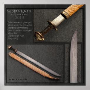 Willow Raven by Jake Powning Poster