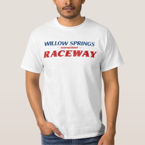 Willow Springs International Raceway Logo T_Shirt