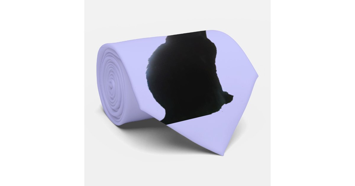 Willow the Black Cat Tie | Zazzle