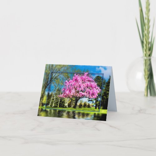 Willow Tree and Nature Gods Artwork Notecard