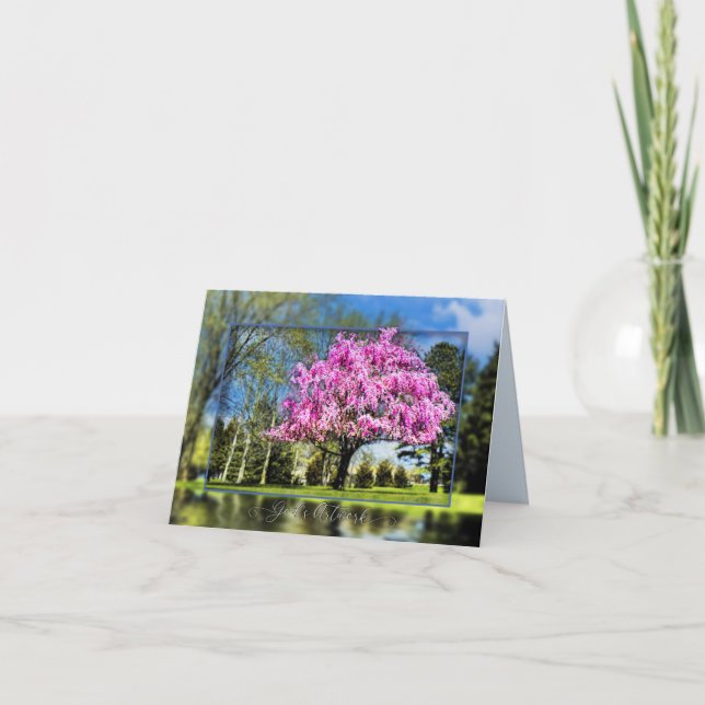 Willow Tree and Nature God's Artwork Notecard (Front)