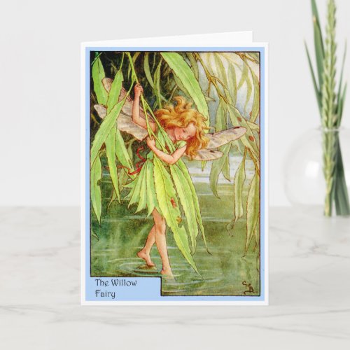 Willow Tree Fairy Card