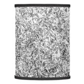 Willow tree leaves. Abstract art of Nature Lamp Shade (Left)
