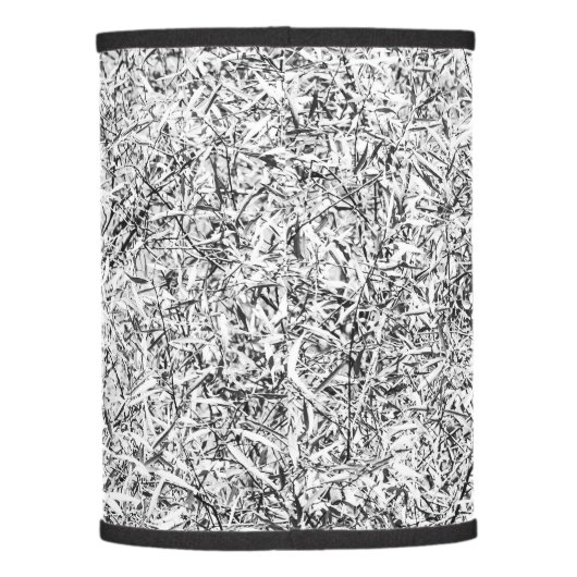 Willow tree leaves. Abstract art of Nature Lamp Shade (Back)