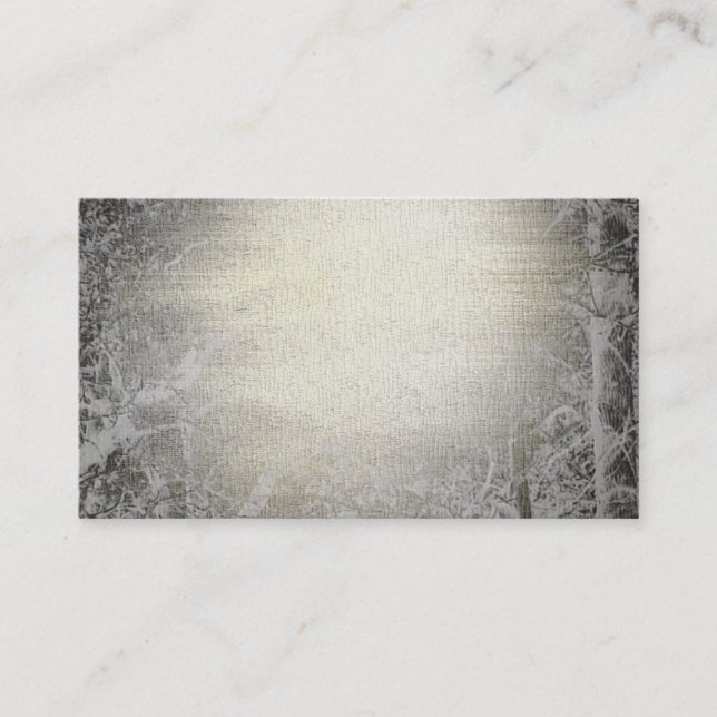 Willow Tree Sage Wood Trees Forest  Business Cards (Front)