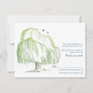Willow Tree Wedding Response Card