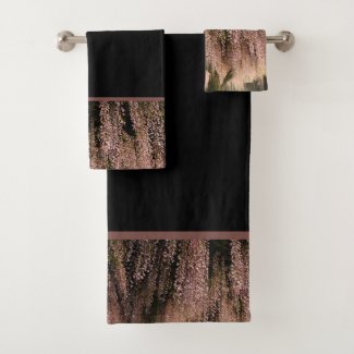 Willow Tree Wisteria Elegant Bath Towel Set