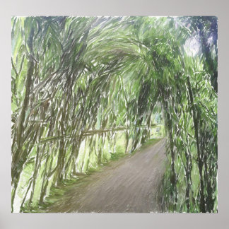 Willow Tunnel Poster