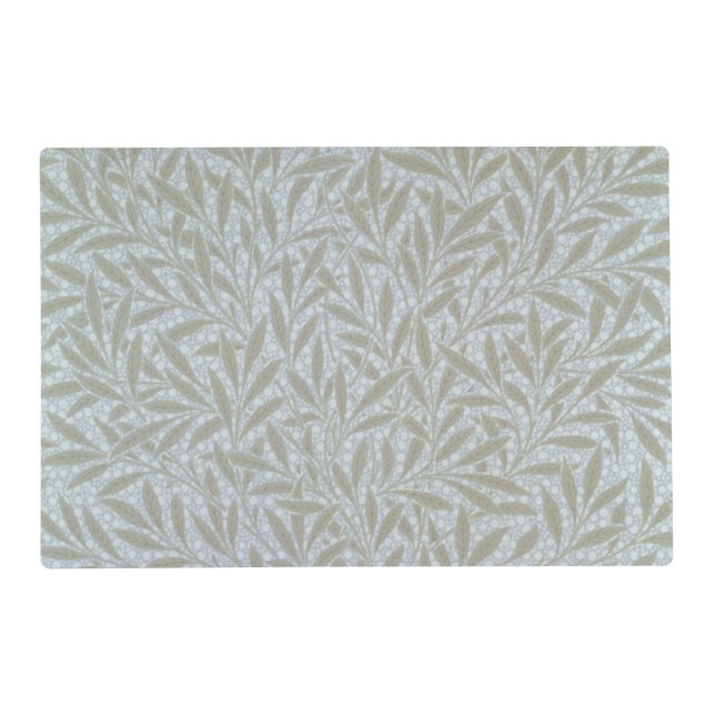 Willow wallpaper design, 1874 placemat (Front)