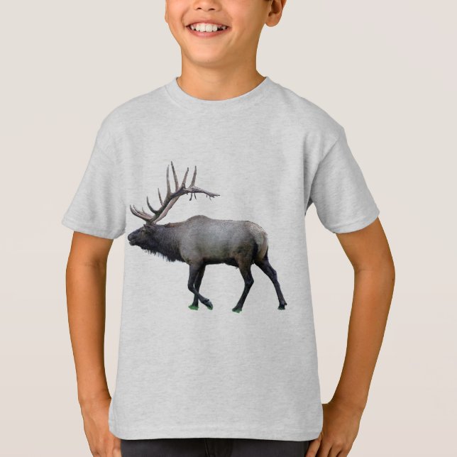 Willow Wapiti elk T-Shirt (Front)