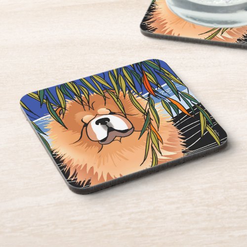 WILLOW WIND _ Chow coaster set