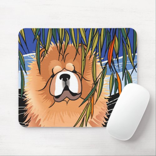 WILLOW WIND _ Chow _mouse pad Mouse Pad