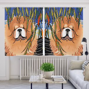WILLOW WIND - Chow window curtains