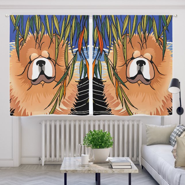 WILLOW WIND - Chow window curtains (Living Room)