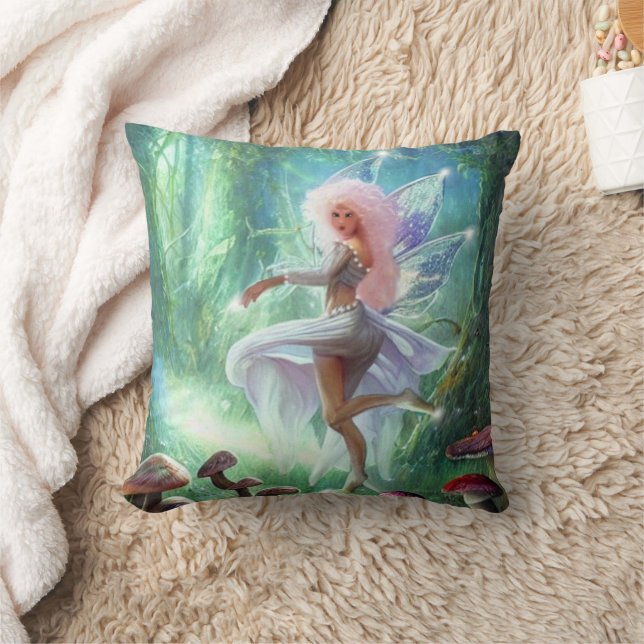 Willow-Wisp--- Throw Pillow (Blanket)